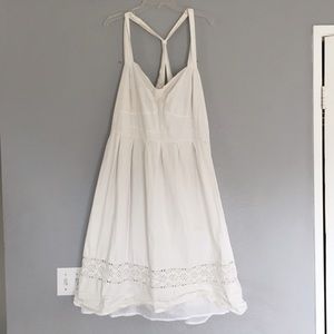 Lane Bryant White Midi Dress Size 28 Plus Size